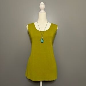 EUC J. Jill Wearever Collection Green Tank Size 1X